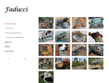Tablet Screenshot of faducci.com